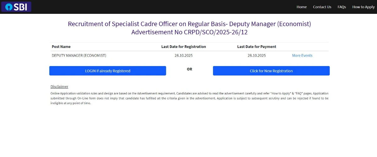 SBI ನೇಮಕಾತಿ 2025 : ಮ್ಯಾನೇಜರ್ ಹುದ್ದೆಗಳಿಗೆ ಬೃಹತ್ ನೇಮಕಾತಿ ..! 1 SBI Recruitment Application Form
