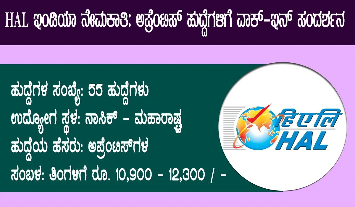 hal india recruitment
