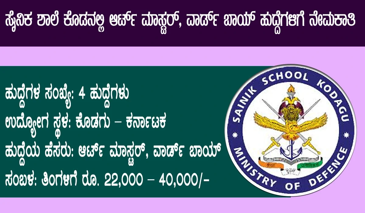 sainik-school-kodagu-recruitment